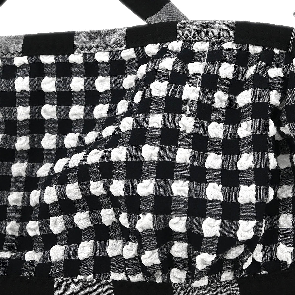 Yves Saint Laurent Swimwear Swimsuit Check Black #XS