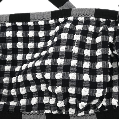Yves Saint Laurent Swimwear Swimsuit Check Black #XS