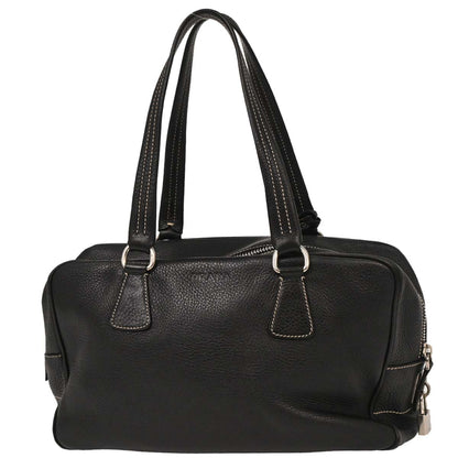 Prada Black Calfskin Handbag