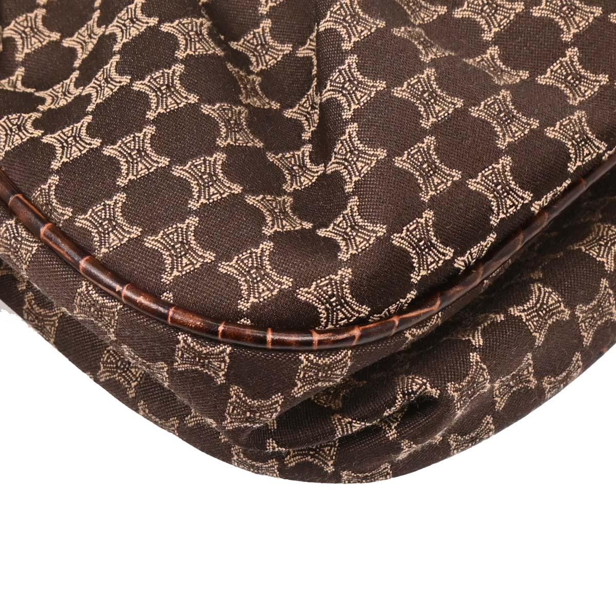 Celine Brown Macadam Handbag
