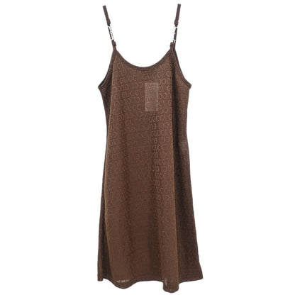 Gucci Camisole Dress Brown #38 AMORE Vintage Tokyo Gucci Camisole Dress Brown #38 AMORE Vintage Tokyo
