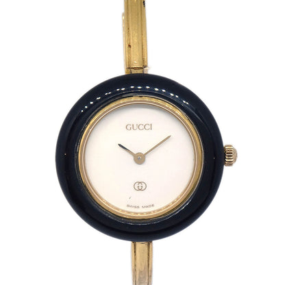 Gucci 1100-L Change Bezel Chameleon Quartz Watch SS