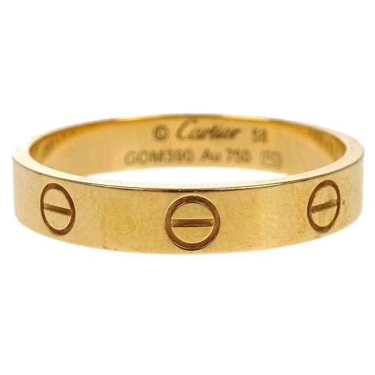 Cartier Mini Love Ring Au750 #58