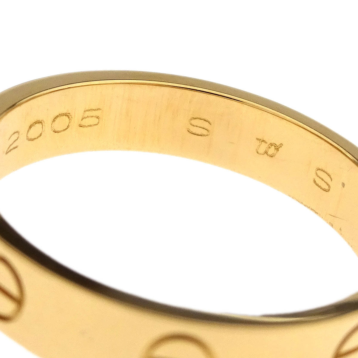 Cartier Mini Love Ring Au750 #57