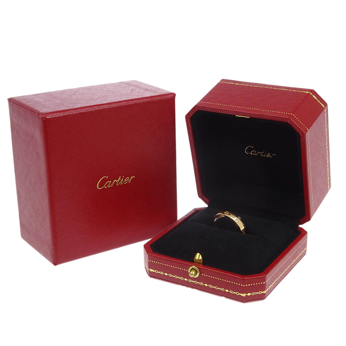 Cartier Be Love Ring Au750 Diamond #47