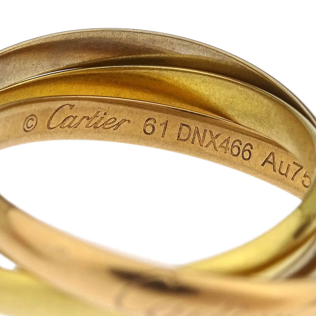 Cartier Trinity Ring Au750 #61