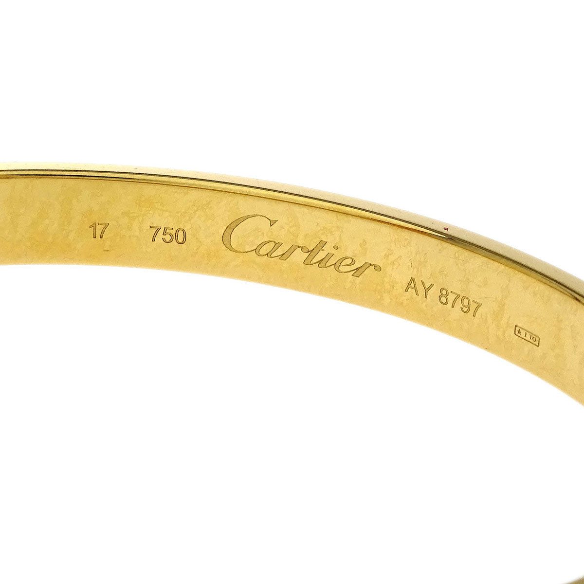 Cartier Love Bracelet Bangle 750 #17