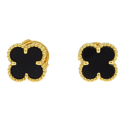 Van Cleef & Arpels Piercing Earrings Au750 Sweet Alhambra