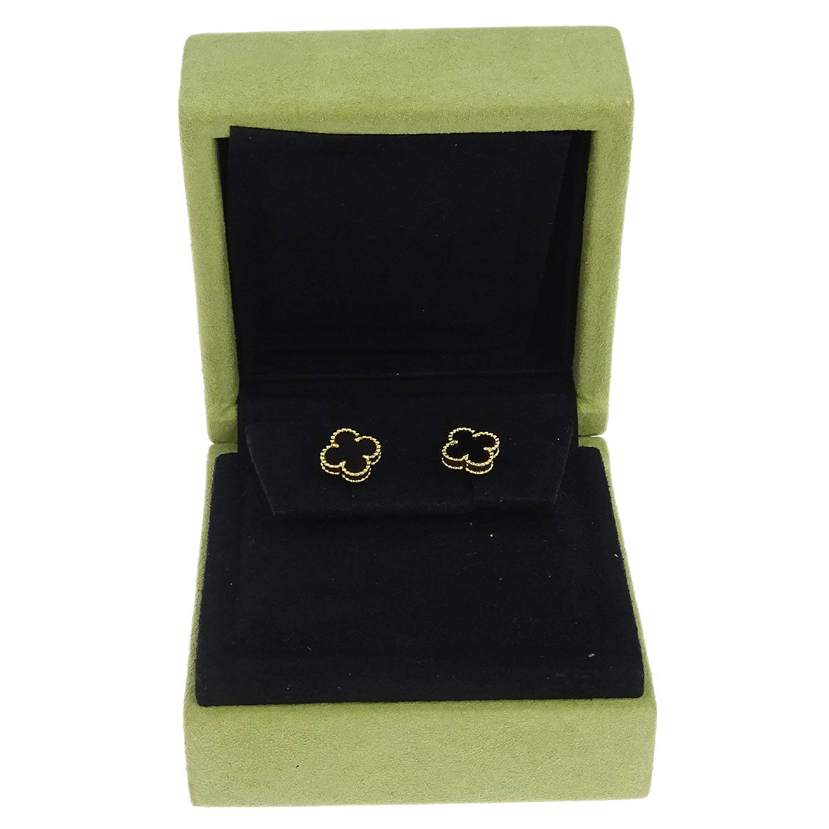 Van Cleef & Arpels Piercing Earrings Au750 Sweet Alhambra