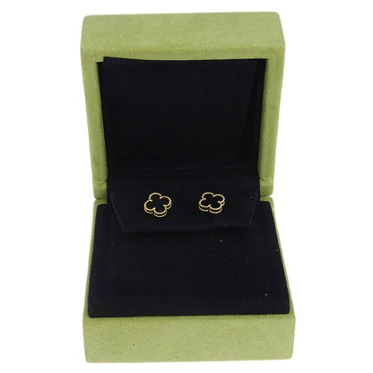 Van Cleef & Arpels Piercing Earrings Au750 Sweet Alhambra