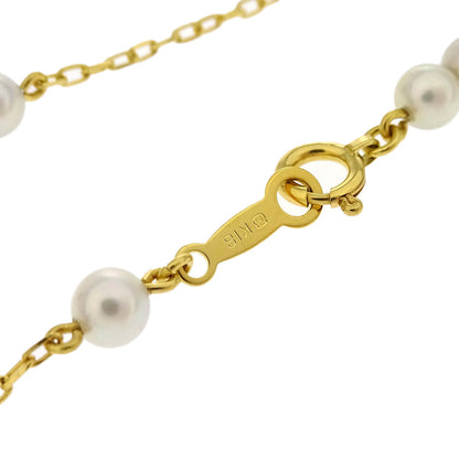 Mikimoto Bracelet 18K Genuine Pearl Gold