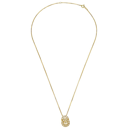 Celine Pendant Necklace Au750 Diamond Gold