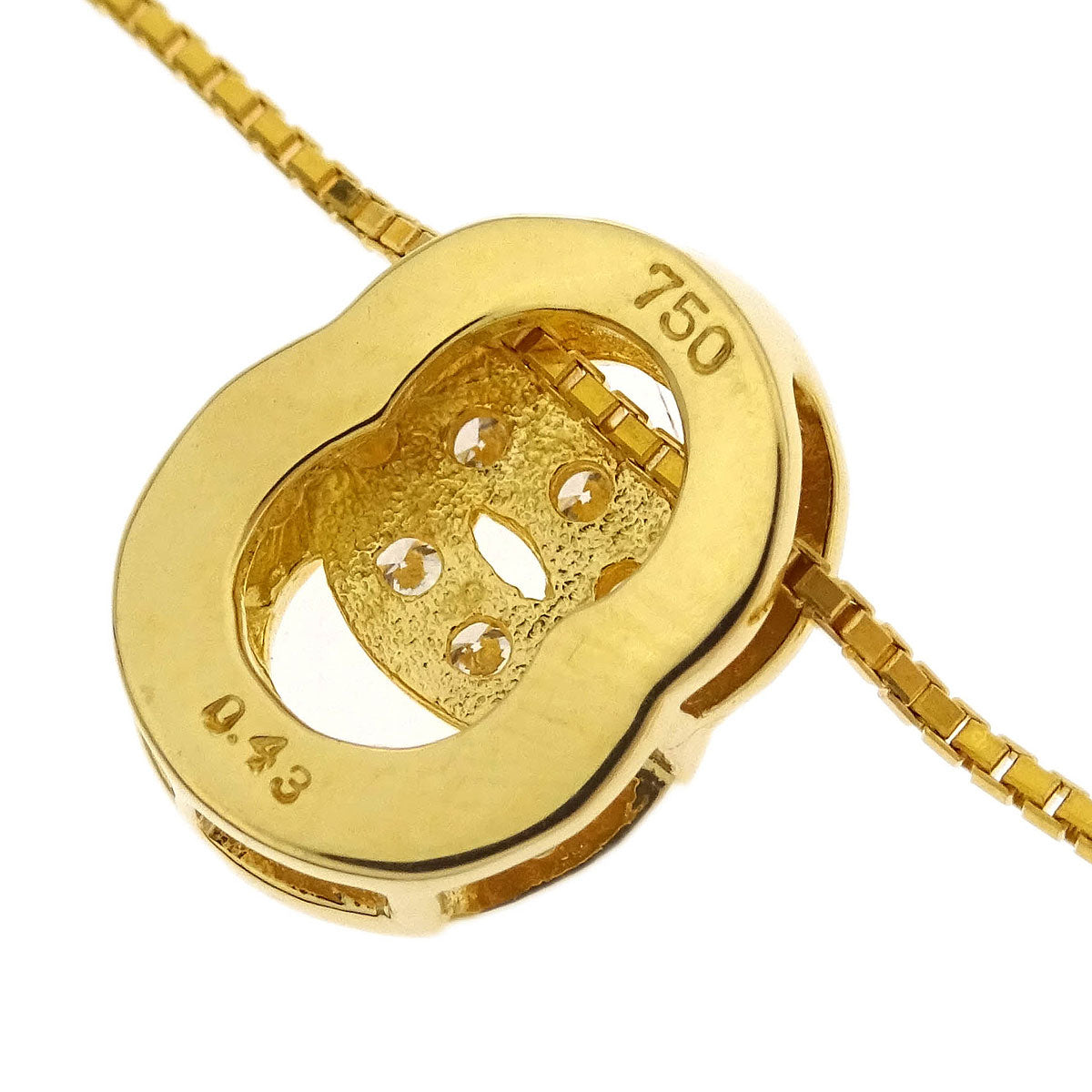 Celine Pendant Necklace Au750 Diamond Gold