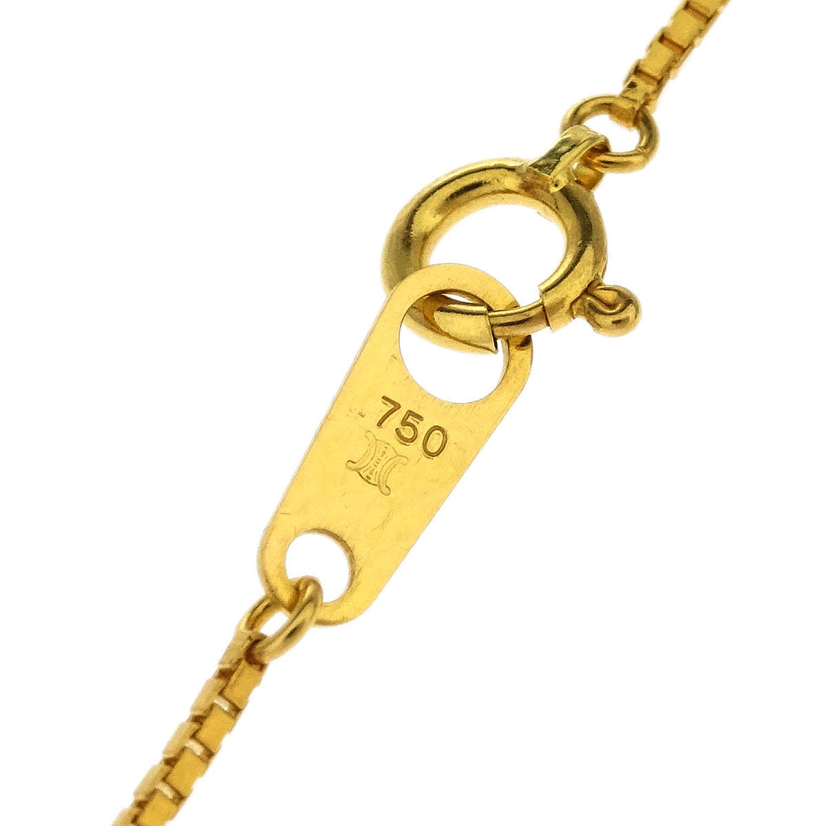 Celine Pendant Necklace Au750 Diamond Gold
