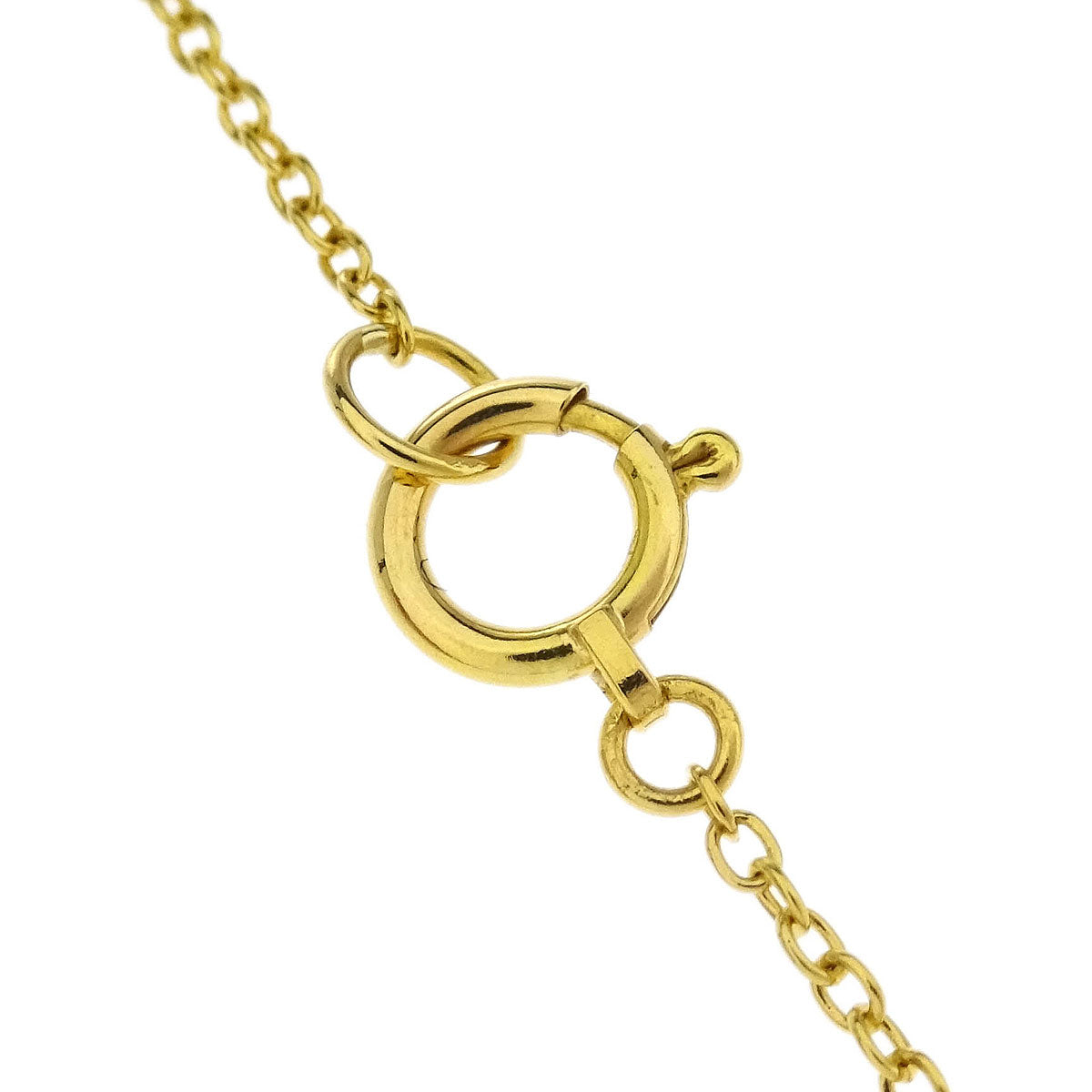 Christian Dior Pendant Necklace Au750 Diamond Gold