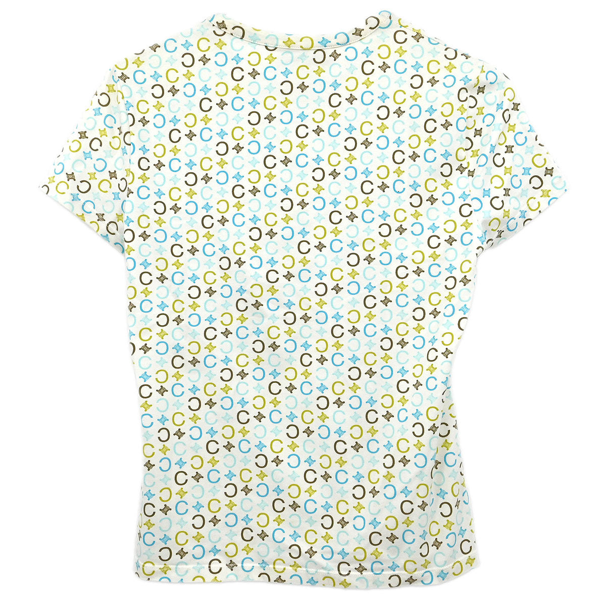 Celine Macadam T-shirt White