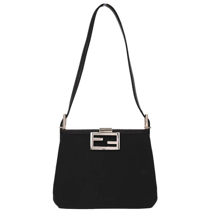 Fendi Black Nylon Handbag