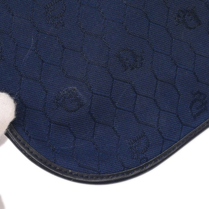 Christian Dior Navy Honeycomb Shoulder Bag