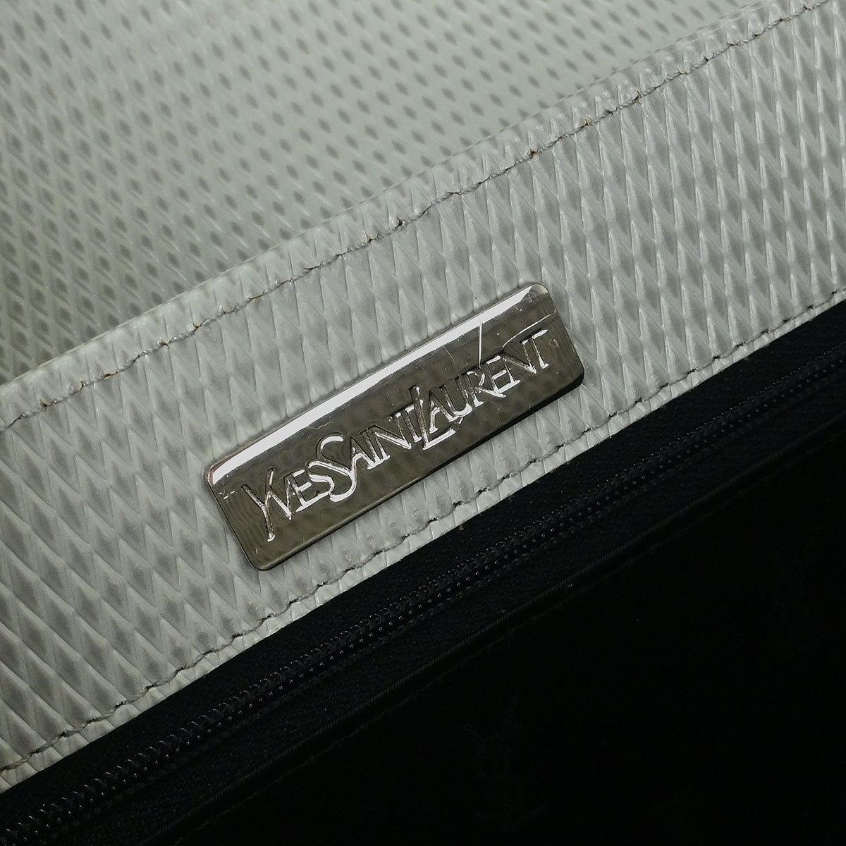 Yves Saint Laurent * Gray Shoulder Bag