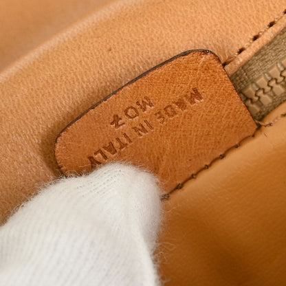 Celine Brown Macadam Shoulder Bag