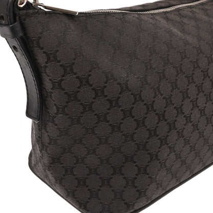 Celine Black Canvas Macadam Handbag