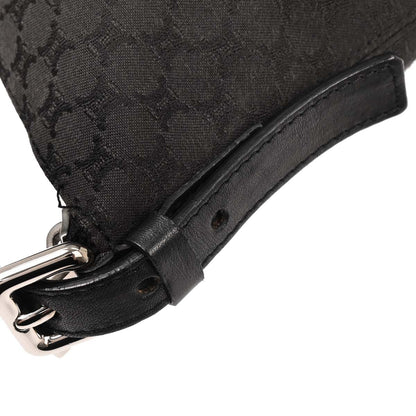 Celine Black Canvas Macadam Handbag