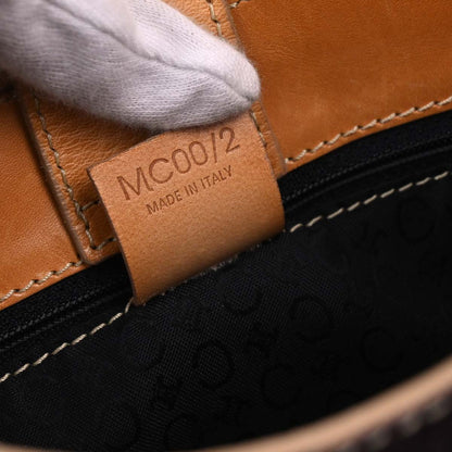 Celine Brown Suede Macadam Handbag