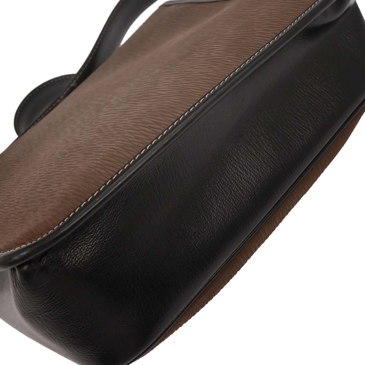 Loewe Brown Leather Belasquez Shoulder Bag