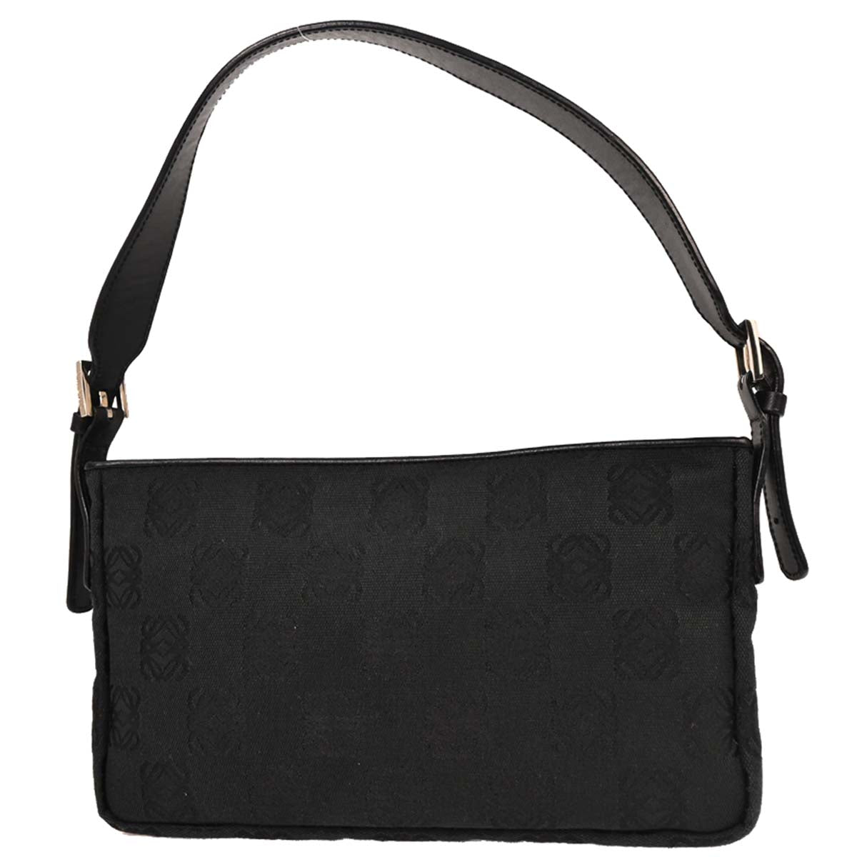 Loewe Black Canvas Handbag