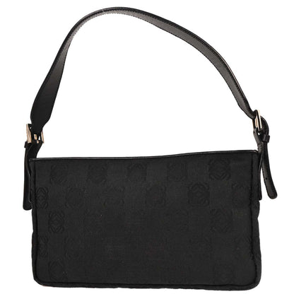 Loewe Black Canvas Handbag