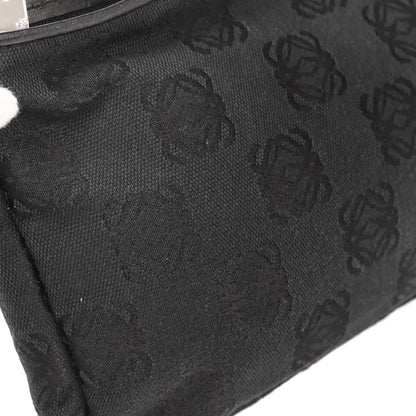 Loewe Black Canvas Handbag