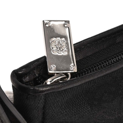 Loewe Black Canvas Handbag