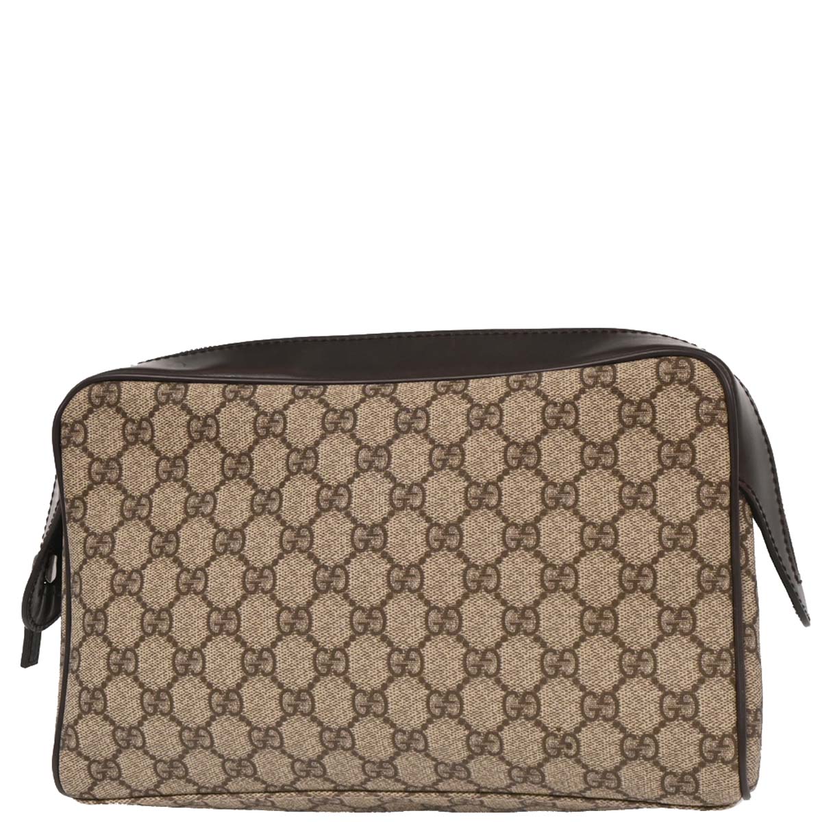 Gucci Beige PVC GG Pouch Clutch Bag