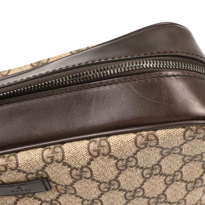 Gucci Beige PVC GG Pouch Clutch Bag