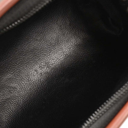 Fendi Black PVC Pequin 2way Shoulder Handbag