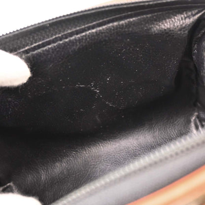 Fendi Black PVC Pequin 2way Shoulder Handbag