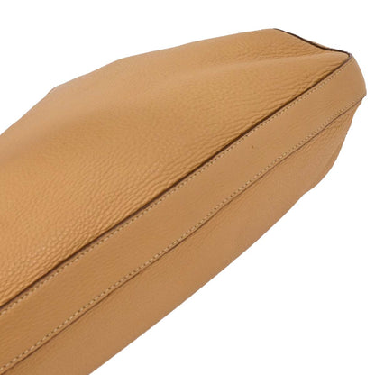Prada Beige Leather Hobo Handbag