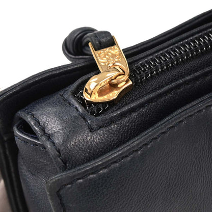 Loewe Navy Leather Handbag