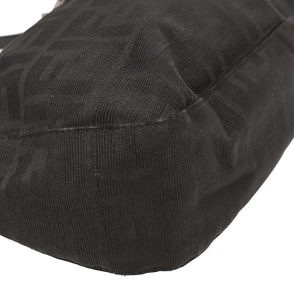Fendi Black Canvas Zucca Handbag
