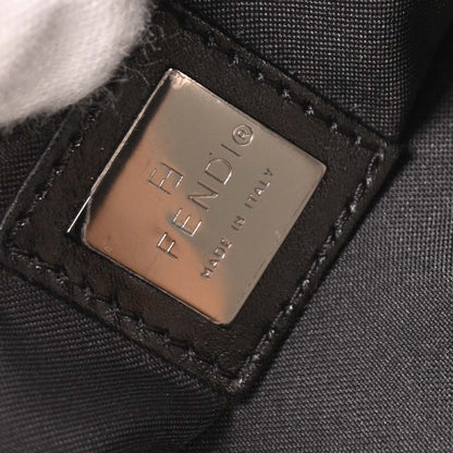 Fendi Black Canvas Zucca Handbag
