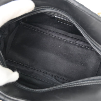 Christian Dior Black Lambskin Malice Cannage Handbag