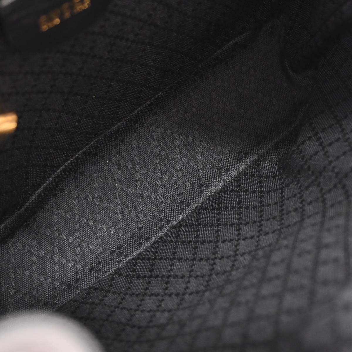 Gucci Black Bamboo Backpack