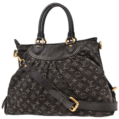 Louis Vuitton Monogram Denim Neo Cabby GM Tote Handbag