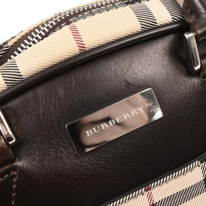 Burberry Beige Brown Burberry Check Handbag