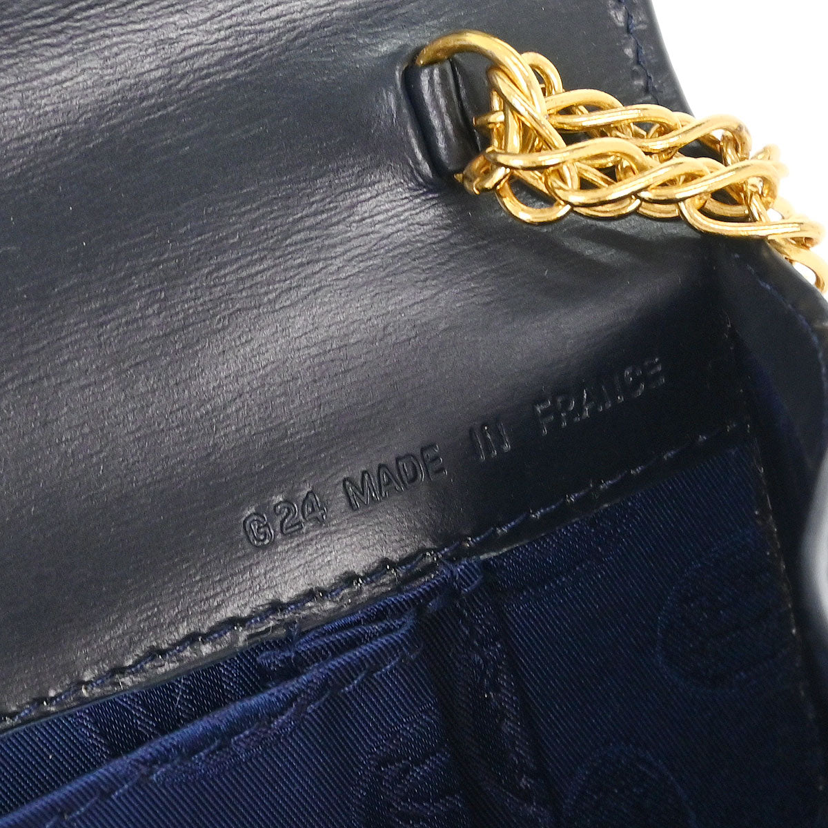Cartier Navy Sapphire Shoulder Bag