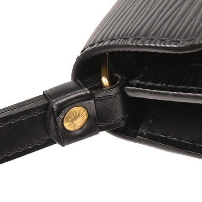 Louis Vuitton Black Epi Pochette Sellier Dragonne Clutch M52612