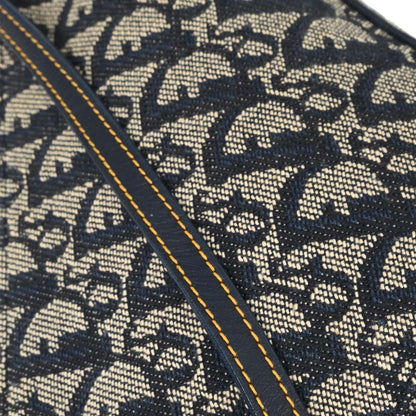 Christian Dior Navy Trotter Saddle Handbag