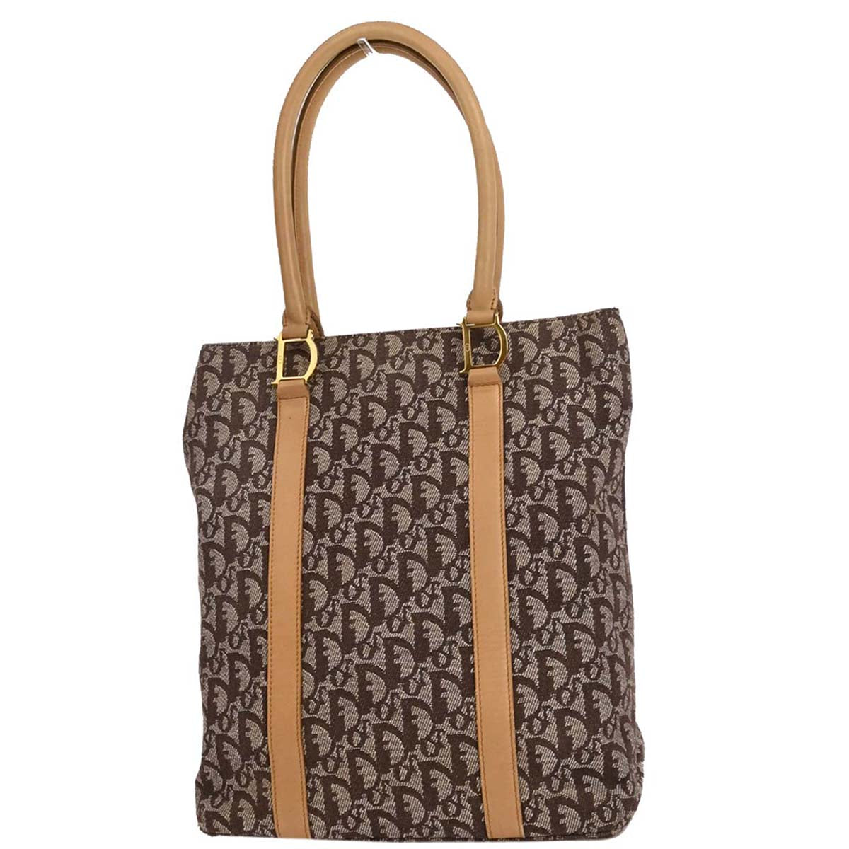 Christian Dior Brown Trotter Tote Handbag