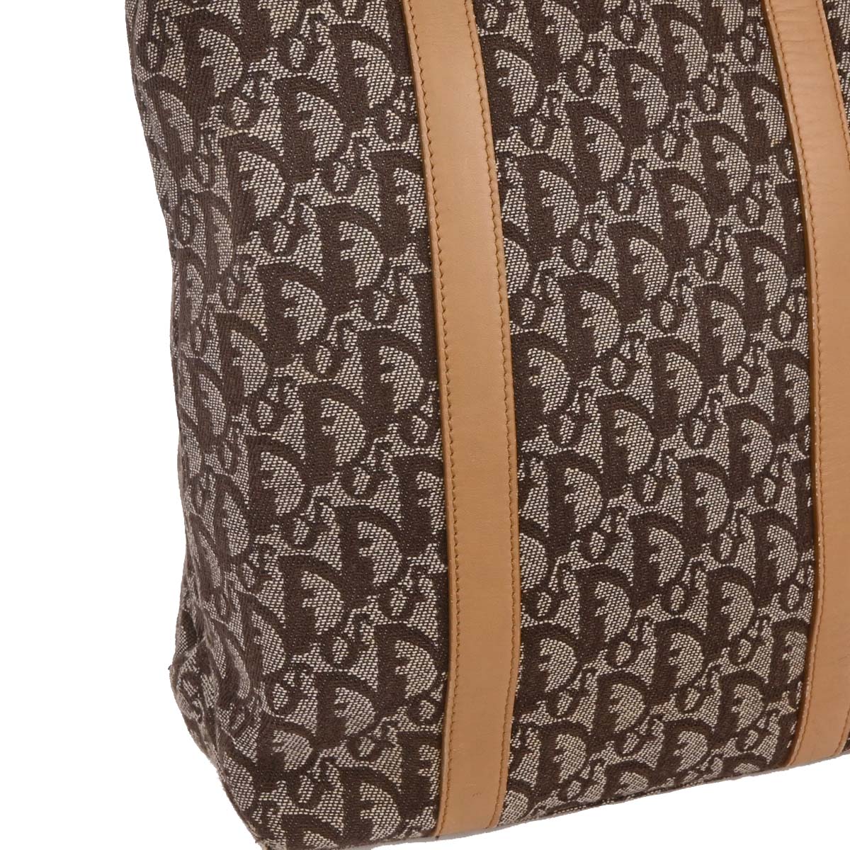 Christian Dior Brown Trotter Tote Handbag
