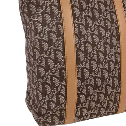Christian Dior Brown Trotter Tote Handbag
